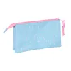 Triple Carry-all BlackFit8 Smile Pink Light Blue 22 x 12 x 3 cm