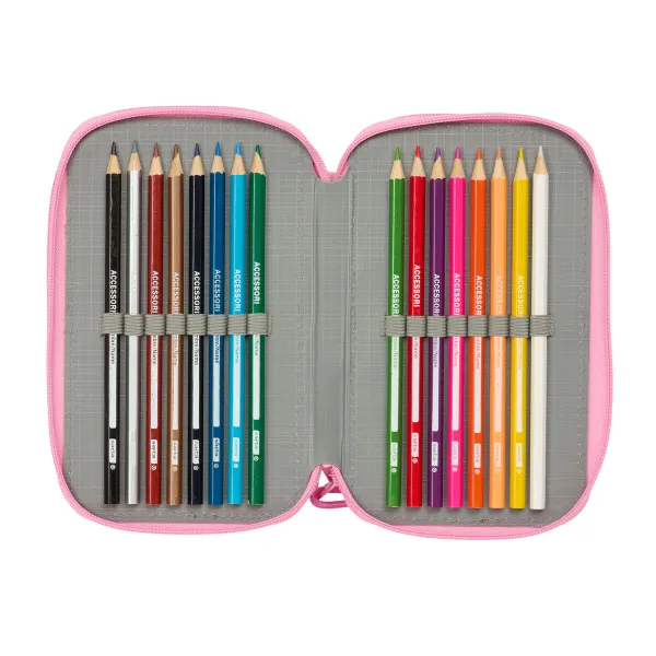 Несессер BlackFit8 Smile Синий Розовый 12,5 x 19,5 x 5,5 cm 37 Предметы