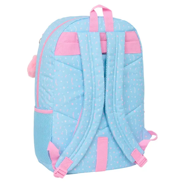 Koululaukku BlackFit8 Smile Sininen Pinkki 30 x 46 x 14 cm
