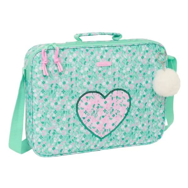Школьный портфель Safta Cuore Мята 38 x 28 x 6 cm