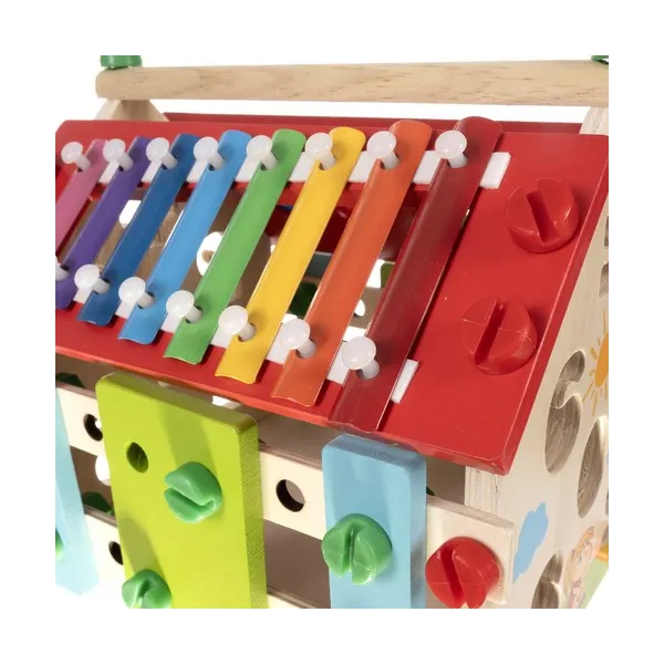 Wooden educational house Kruzzel 22564