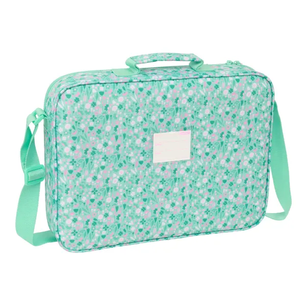 School Satchel Safta Cuore Mint 38 x 28 x 6 cm