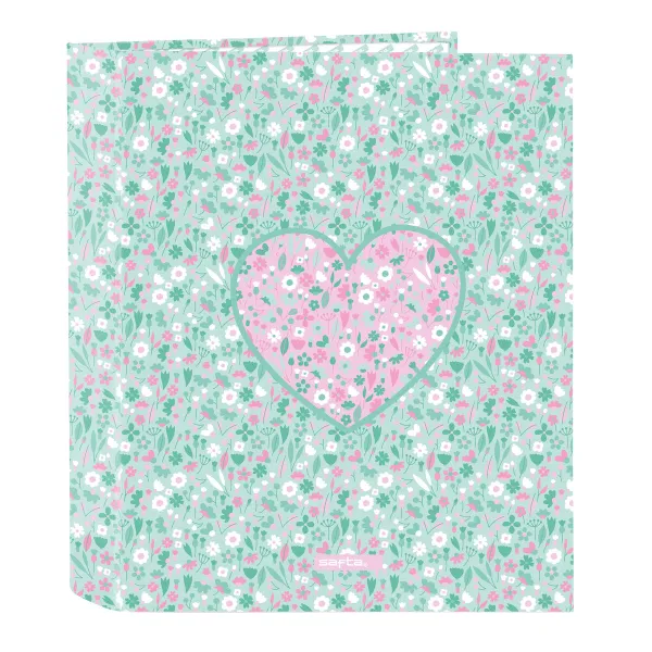 Rengaskansio Safta Cuore Mintunvihreä A4 27 x 33 x 6 cm