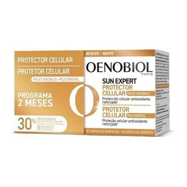 Oenobiol Duplo Solar Sensitive Skin - 2x30 Capsules