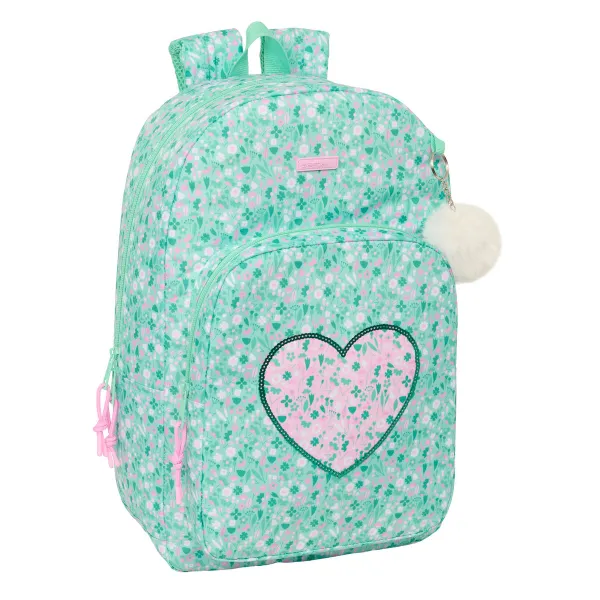 Школьный рюкзак Safta Cuore Мята 30 x 46 x 14 cm