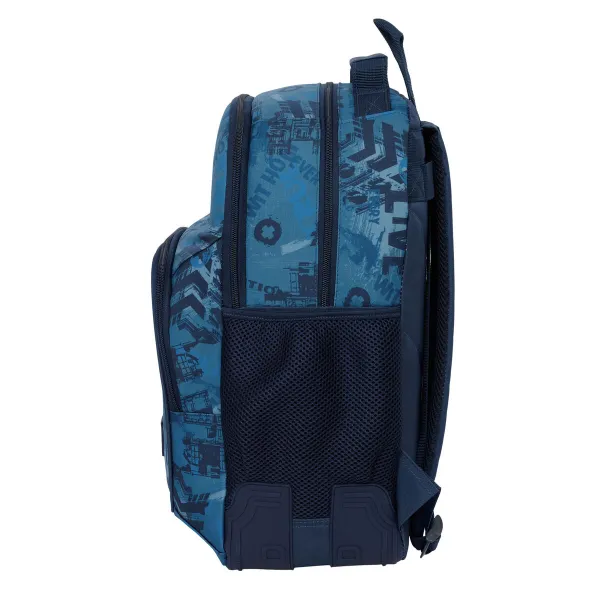 Школьный рюкзак Safta New edition Тёмно Синий 32 x 42 x 15 cm
