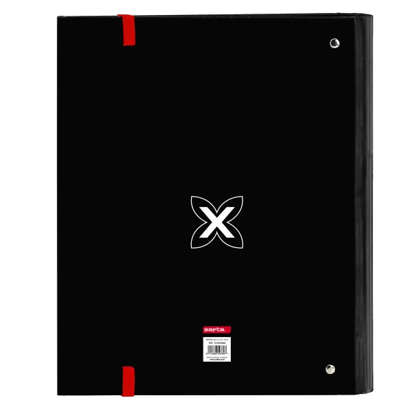 Ring binder Munich Vulcan Black 27 x 32 x 3.5 cm