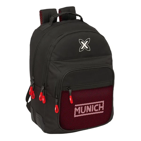 Школьный рюкзак Munich Vulcan Чёрный 32 x 42 x 15 cm
