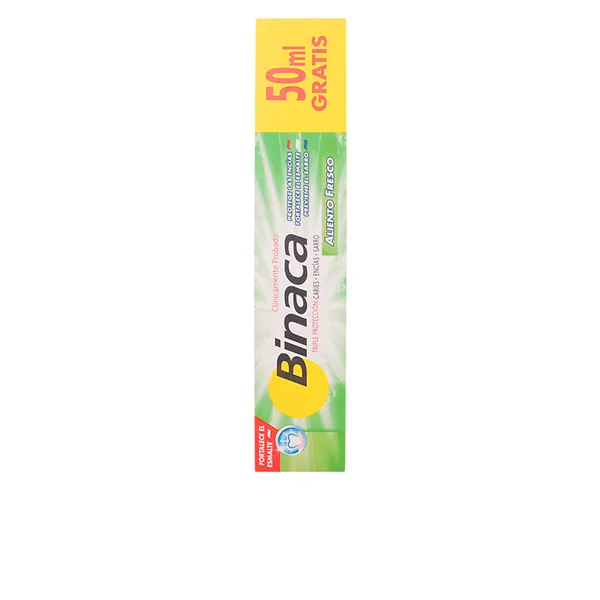 Binaca Fresh Breath Toothpaste 75ml + 50ml Free