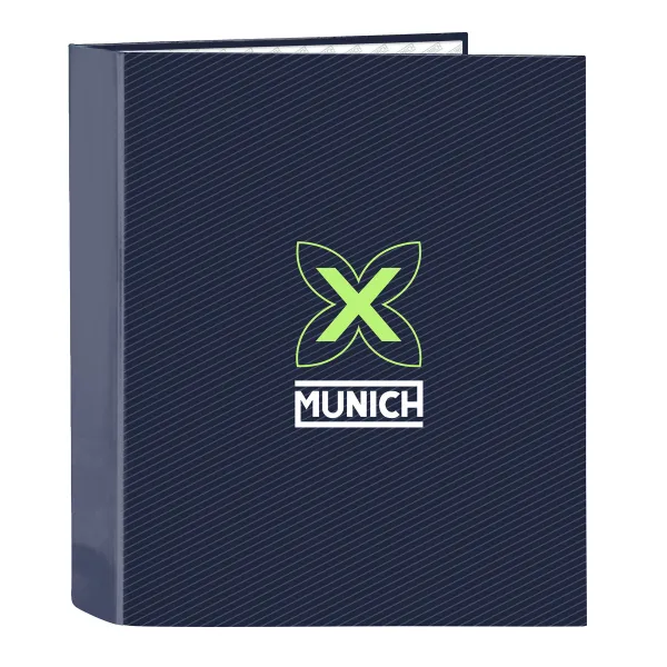 Rengaskansio Munich Blue indigo Sininen A4 27 x 33 x 6 cm