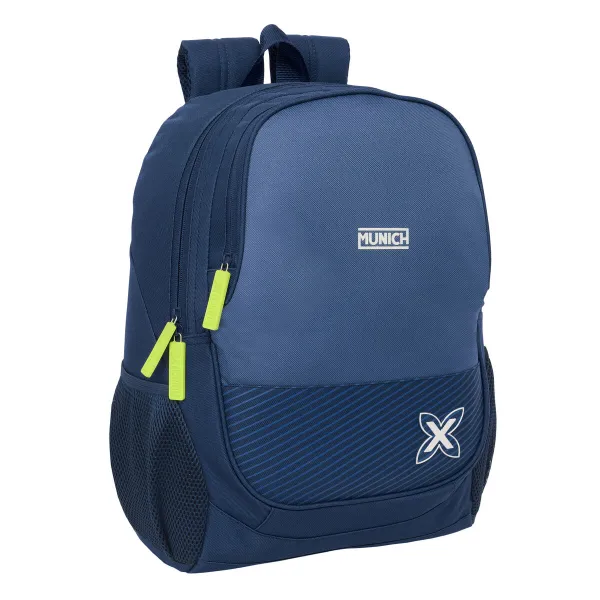 Школьный рюкзак Munich Blue indigo Синий 32 x 44 x 16 cm
