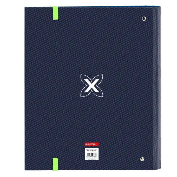 Ring binder Munich Blue indigo Blue 27 x 32 x 3.5 cm