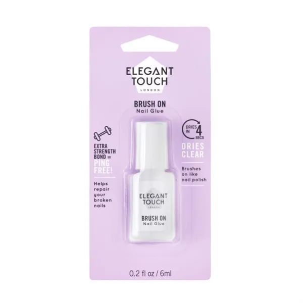 Elegant Touch Brush On Nail Glue