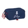 Trīsvietīgs futrālis El Pulpo Tumši Zils 21,5 x 10 x 8 cm