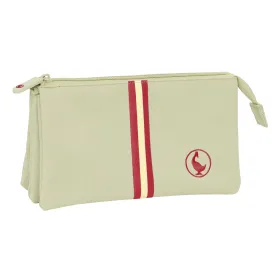 Kolmilokeroinen laukku El Ganso Beige Beige 22 x 12 x 3 cm