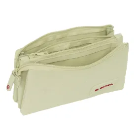 Kolmilokeroinen laukku El Ganso Beige Beige 22 x 12 x 3 cm