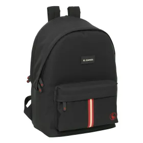 Mokyklinis krepšys El Ganso +usb el ganso basics Juoda 31 x 44 x 18 cm