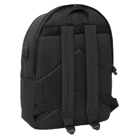 Mokyklinis krepšys El Ganso +usb el ganso basics Juoda 31 x 44 x 18 cm