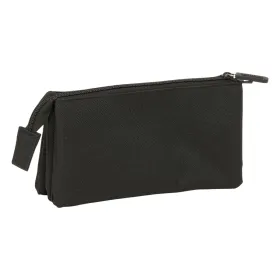 Holdall Kappa Negro Black 22 x 12 x 3 cm