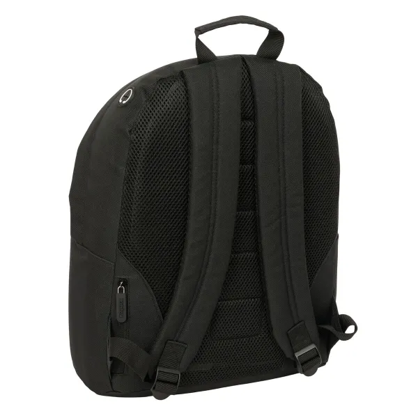 Школьный рюкзак Kappa kappa basics Чёрный 31 x 41 x 16 cm
