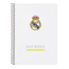 Muistikirja Real Madrid C.F. Valkoinen A5 80 Levyt