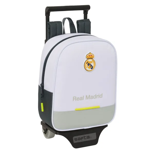 Koululaukku Real Madrid C.F. Valkoinen 22 x 27 x 10 cm