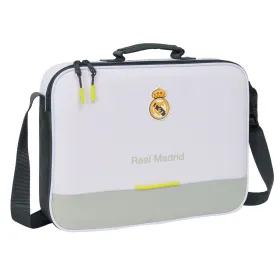 Mokyklinis krepšys Real Madrid C.F. Balta 38 x 28 x 6 cm