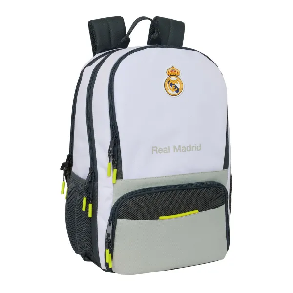 Skolas soma Real Madrid C.F. Balts 30 x 42 x 17 cm