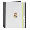 Ring binder Real Madrid C.F. White A4 27 x 33 x 6 cm