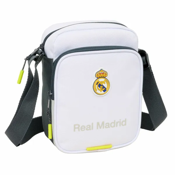 Plecu Soma Real Madrid C.F. Balts 16 x 22 x 6 cm