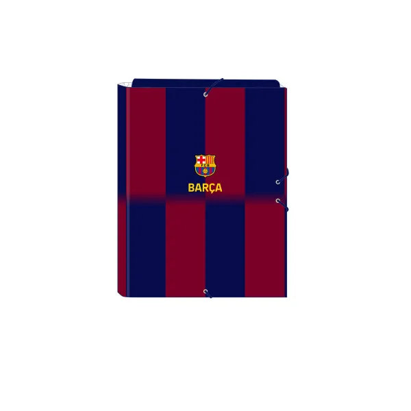 Папка-регистратор F.C. Barcelona Синий Тёмно Бордовый A4 26 x 33.5 x 2.5 cm