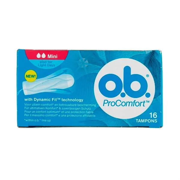 O.B. Procomfort 16 Tampons Mini