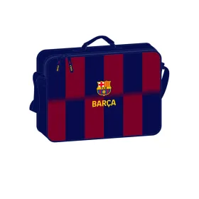 Mokyklinis krepšys F.C. Barcelona Mėlyna Kaštoninė 38 x 28 x 6 cm