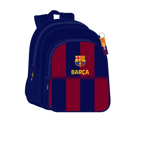 Skolas soma F.C. Barcelona Zils Sarkanbrūns 32 x 38 x 12 cm