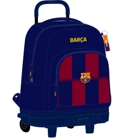 Mokyklinis krepšys F.C. Barcelona Mėlyna Kaštoninė 33 x 45 x 22 cm