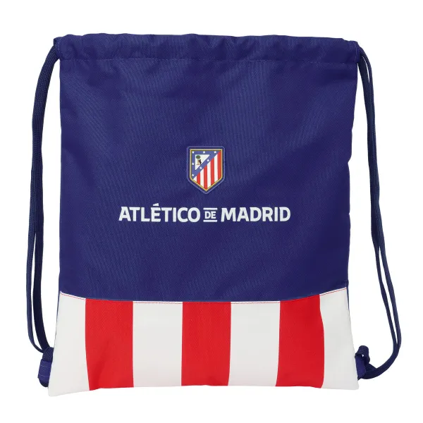 Kuprinė su virvutėmis Atlético Madrid Mėlyna Balta Raudona 35 x 40 x 1 cm