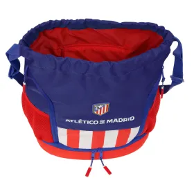 Kuprinė su virvutėmis Atlético Madrid Mėlyna Balta Raudona 35 x 40 x 1 cm