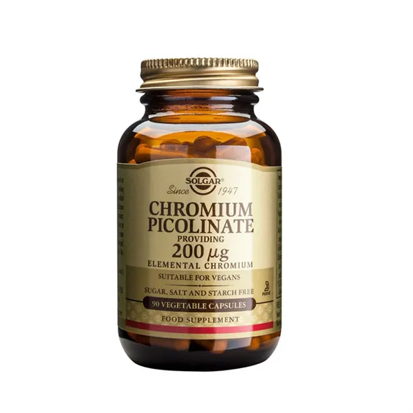 Solgar Picolinato Cromo 200mg 90 Capsules