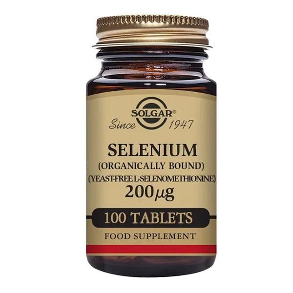 Solgar Selenium 200cmg 100 Tablets