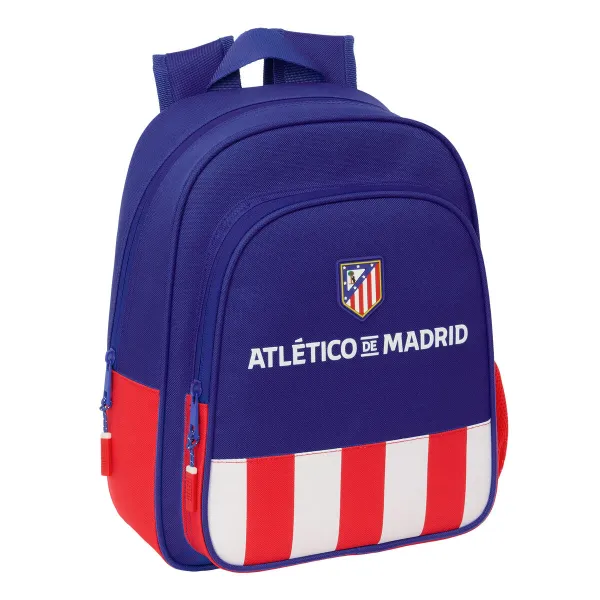 Mokyklinis krepšys Atlético Madrid Mėlyna Balta Raudona 27 x 33 x 10 cm