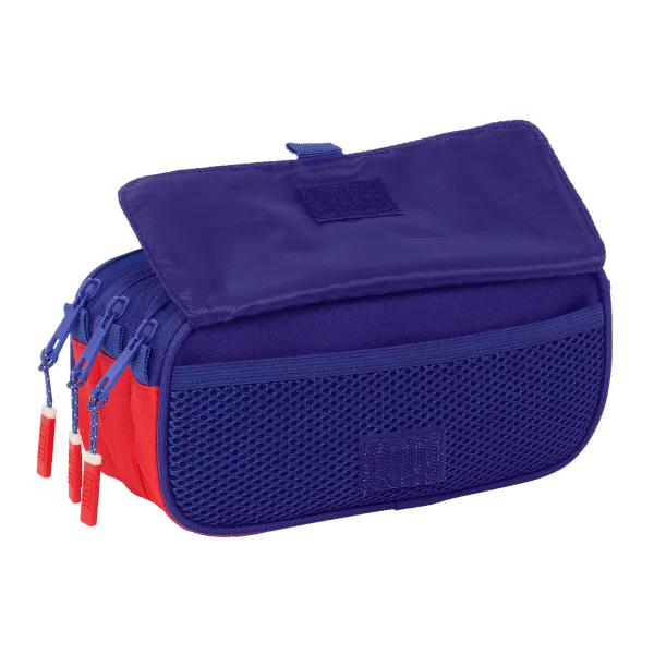 Triple Carry-all Atlético Madrid Blue White Red 21,5 x 10 x 8 cm