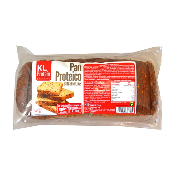 Ynsadiet Pan Proteico Con Semillas Kl Protein