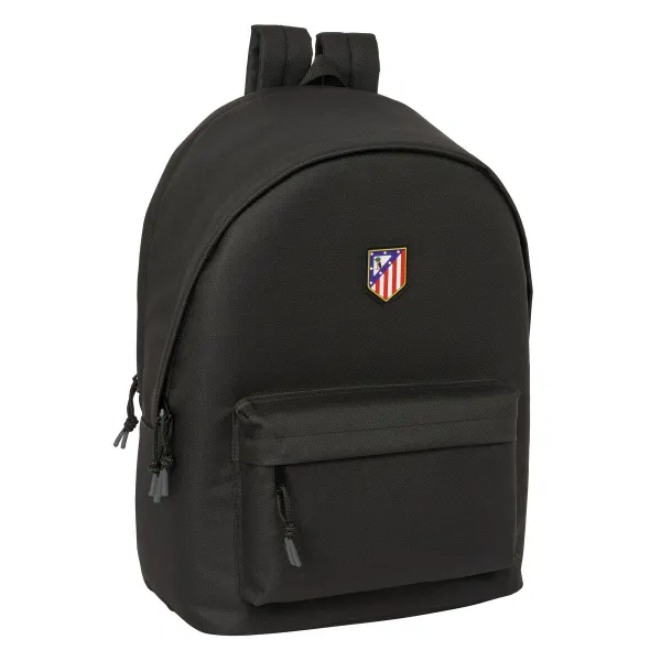 Koululaukku Atlético Madrid Musta 31 x 44 x 18 cm