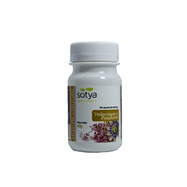 Sotya Valeriana y Pasiflora 450 Mg Caps 90u