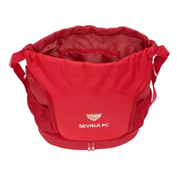 Kuprinė su virvutėmis Sevilla Fútbol Club Raudona 35 x 40 x 1 cm