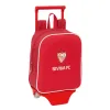 Школьный рюкзак с колесиками Sevilla Fútbol Club Красный 22 x 27 x 10 cm