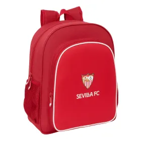 Skolas soma Sevilla Fútbol Club Sarkans 32 x 38 x 12 cm