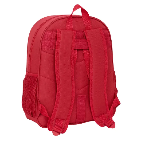Skolas soma Sevilla Fútbol Club Sarkans 32 x 38 x 12 cm