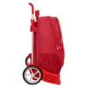 School Rucksack with Wheels Sevilla Fútbol Club Red 32 x 43 x 14 cm