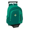 Школьный рюкзак с колесиками Real Betis Balompié Зеленый 28 x 34 x 10 cm